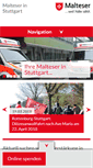 Mobile Screenshot of malteser-stuttgart.de